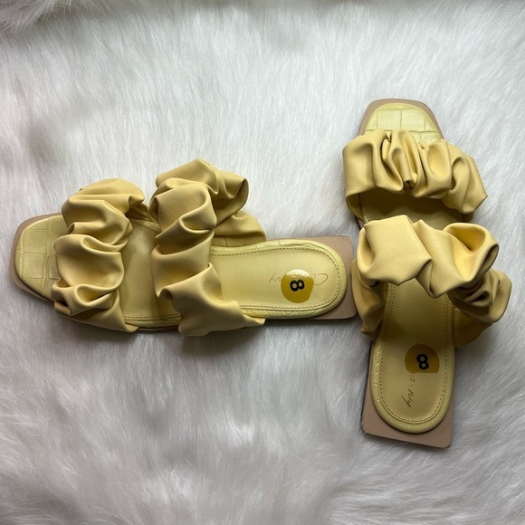 NWT Circus by Sam Elderman Sandal Slides- Women size 8 - Picture 3 of 6